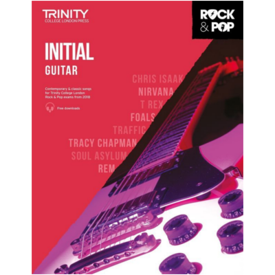 Trinity Rock & Pop From 2018 Guitar - Initial-Guitar & Folk-Trinity College London-Engadine Music