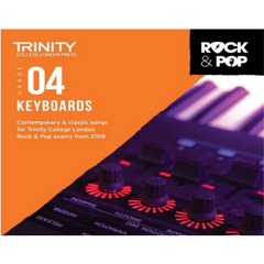 Trinity Rock & Pop From 2018 Keyboards - Grade 4