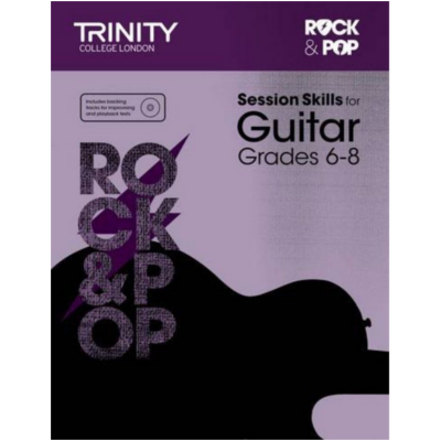 Trinity Rock & Pop From 2018 Session Skills for Guitar - Grades 6-8-Guitar & Folk-Trinity College London-Engadine Music