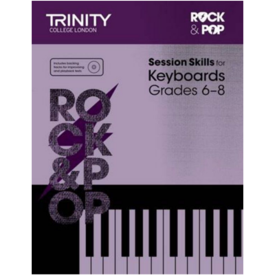 Trinity Rock & Pop From 2018 Session Skills for Keyboard Grades 6-8-Piano & Keyboard-Trinity College London-Engadine Music