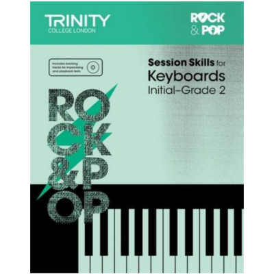 Trinity Rock & Pop From 2018 Session Skills for Keyboard - Initial-Grade 2-Piano & Keyboard-Trinity College London-Engadine Music