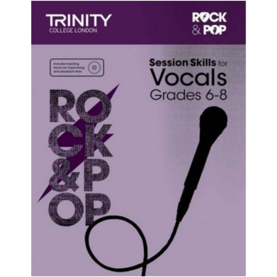 Trinity Rock & Pop From 2018 Session Skills for Vocals Grades 6-8-Vocal-Trinity College London-Engadine Music