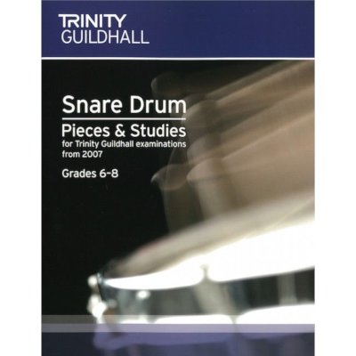 Trinity Snare Drum Pieces & Studies From 2007 - Grades 6-8-Percussion-Trinity College London-Engadine Music