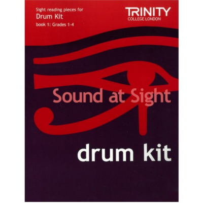 Trinity Sound at Sight Drum Kit Book 1 - Grades 1-4-Percussion-Trinity College London-Engadine Music