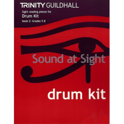 Trinity Sound at Sight Drum Kit Book 2 - Grades 5-8-Percussion-Trinity College London-Engadine Music