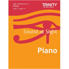 Trinity Sound at Sight Piano Book 2 - Grades 3-5-Piano & Keyboard-Trinity College London-Engadine Music