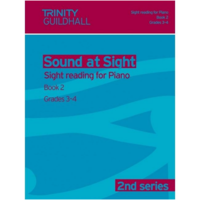 Trinity Sound at Sight Piano Book 2 Series 2 - Grades 3-4-Piano & Keyboard-Trinity College London-Engadine Music