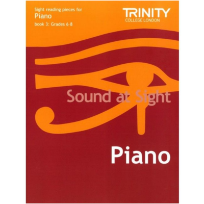 Trinity Sound at Sight Piano Book 3 - Grades 6-8-Piano & Keyboard-Trinity College London-Engadine Music