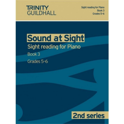 Trinity Sound at Sight Piano Book 3 Series 2 - Grades 5-6-Piano & Keyboard-Trinity College London-Engadine Music