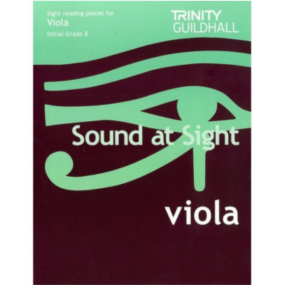 Trinity Sound at Sight Viola - Initial-Grade 8-Strings-Trinity College London-Engadine Music