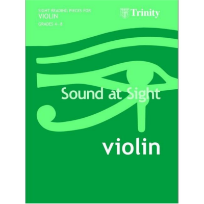 Trinity Sound at Sight Violin Book 1 - Grades 4-Grades 8-Strings-Trinity College London-Engadine Music