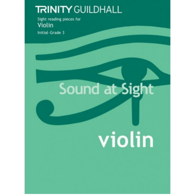 Trinity Sound at Sight Violin Book 1 - Initial-Grade 3-Strings-Trinity College London-Engadine Music