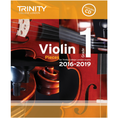 Trinity Violin Exam Pieces 2016-2019 - Grade 1 Bk/CD-Strings-Trinity College London-Engadine Music