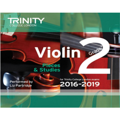 Trinity Violin Exam Pieces 2016-2019 - Grade 2 CD-Strings-Trinity College London-Engadine Music