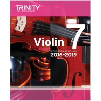 Trinity Violin Exam Pieces 2016-2019 - Grade 7-Strings-Trinity College London-Engadine Music