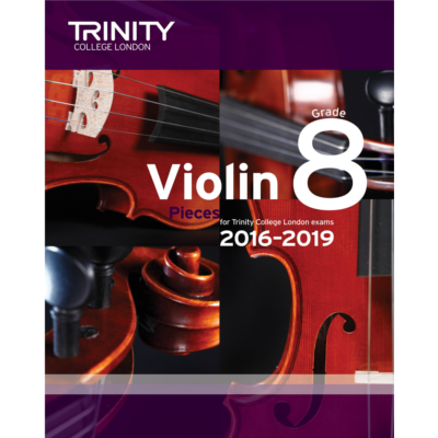 Trinity Violin Exam Pieces 2016-2019 - Grade 8-Strings-Trinity College London-Engadine Music