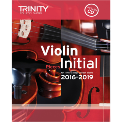 Trinity Violin Exam Pieces 2016-2019 - Initial Bk/CD-Strings-Trinity College London-Engadine Music