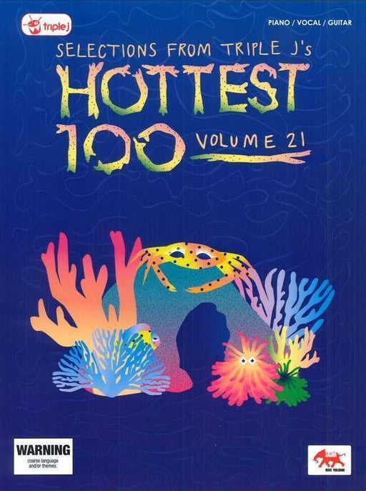 Triple J's Hottest 100 Vol. 21-Songbooks-Hal Leonard-Engadine Music