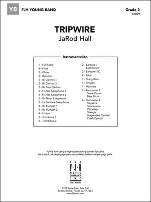 Tripwire, JaRod Hall Concert Band Grade 2