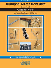 Triumphal March From Aida (Recessional), Jeremy Martin, Concert Band Grade 2.5