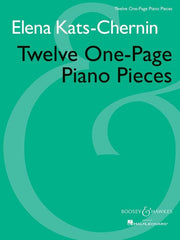 Twelve One-Page Piano Pieces-Piano & Keyboard-Boosey & Hawkes-Engadine Music