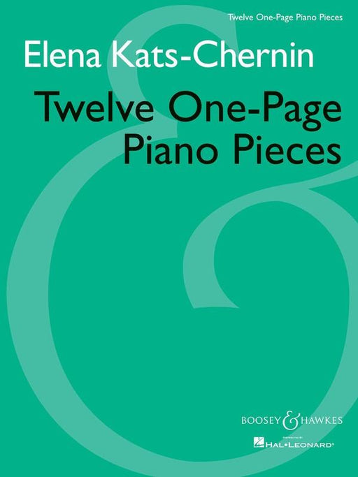Twelve One-Page Piano Pieces-Piano & Keyboard-Boosey & Hawkes-Engadine Music