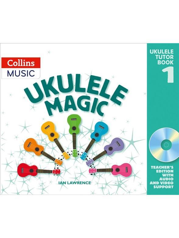 Ukulele Magic Tutor Book 1 Teacher's Edition Bk/CD-Ukulele Method-Collins Music-Engadine Music