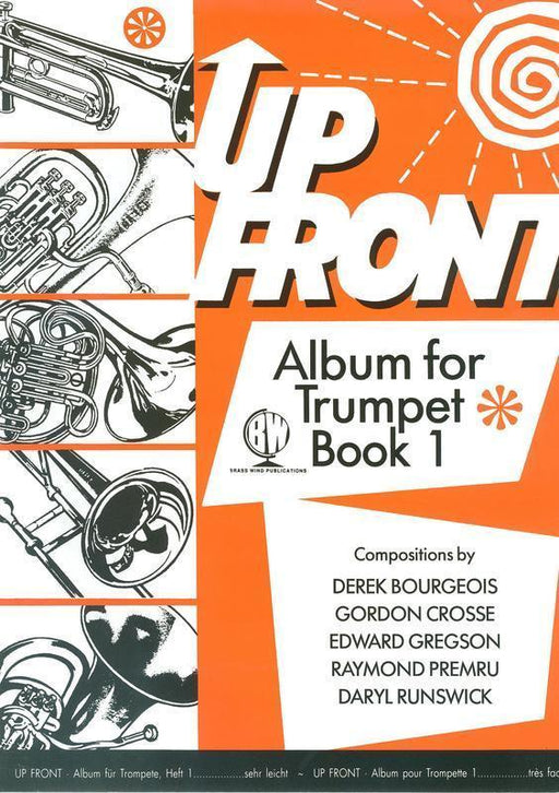 Up Front Album for Trumpet Book 1-Brass-Brass Wind Publications-Engadine Music