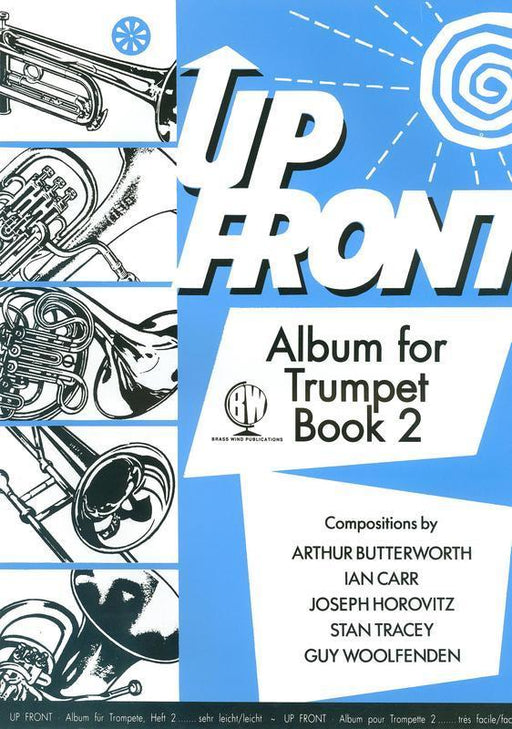 Up Front Album for Trumpet Book 2-Brass-Brass Wind Publications-Engadine Music