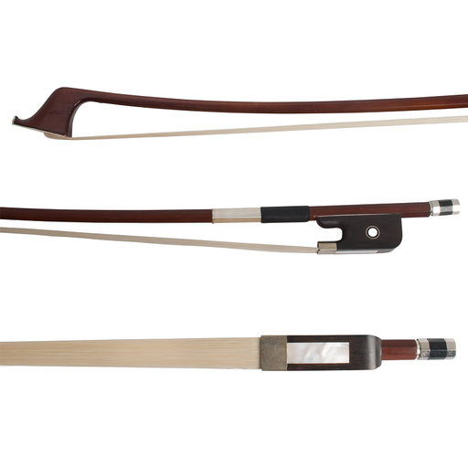 V-Parts Double Bass Bow Brazilwood Octagonal