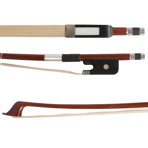 V-Parts Double Bass Bow Brazilwood Round