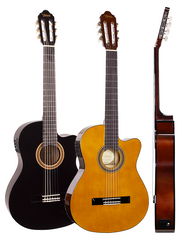 Valencia 100 Series 4/4 Size Classical Guitar - Electric Acoustic Variations