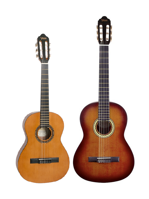 Valencia 200 Series Hybrid, Thin Neck Classical Guitar - Various