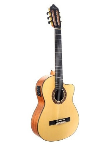 Valencia 300 Series 4/4 Size Classical Electric Acoustic Guitar - Various Orientations