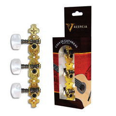 Valencia Classical Machine Heads Pearloid Buttons