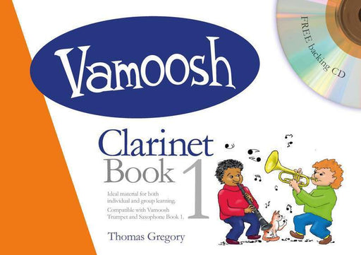 Vamoosh Clarinet Book 1-Woodwind Method-Vamoosh Music-Engadine Music