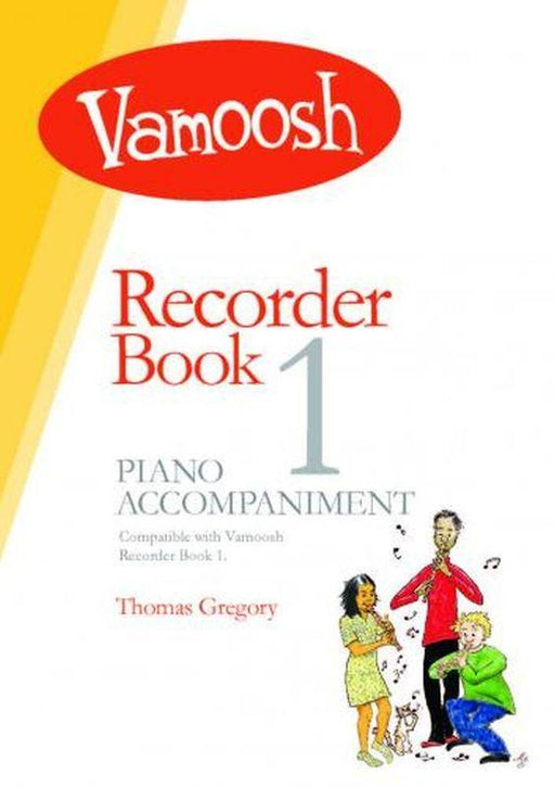 Vamoosh Recorder Book 1 Piano Accompaniment-Woodwind-Vamoosh Music-Engadine Music