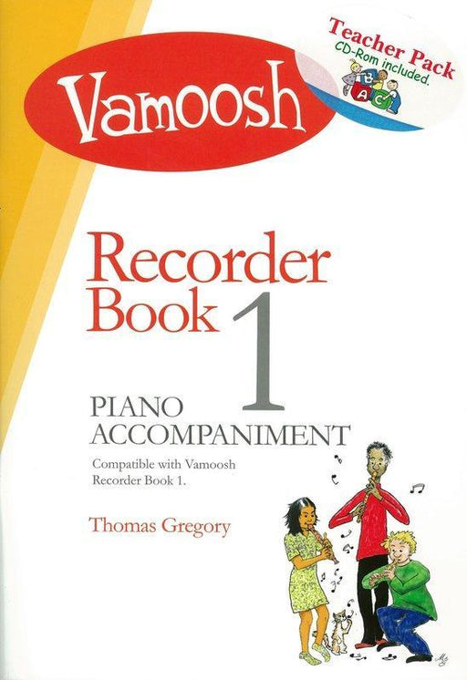 Vamoosh Recorder Book 1 Teacher Pack with CD-Rom-Woodwnd-Vamoosh Music-Engadine Music