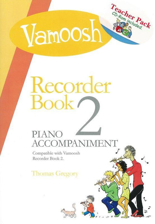 Vamoosh Recorder Book 2 Teacher Pack with CD-Rom-Woodwind Method-Vamoosh Music-Engadine Music