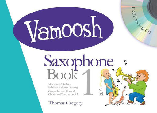 Vamoosh Saxophone Book 1-Woodwind Method-Vamoosh Music-Engadine Music