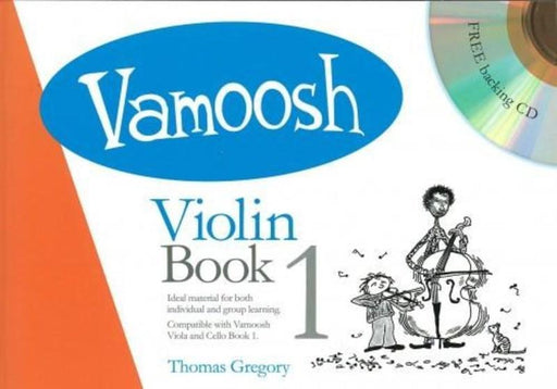 Vamoosh Violin Book 1 Bk/CD-Strings-Vamoosh Music-Engadine Music