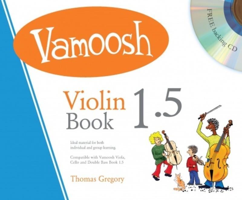 Vamoosh Violin Book 1.5 Bk/CD-Vamoosh Music-Engadine Music