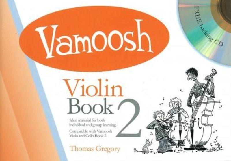 Vamoosh Violin Book 2 Bk/CD-Strings-Vamoosh Music-Engadine Music