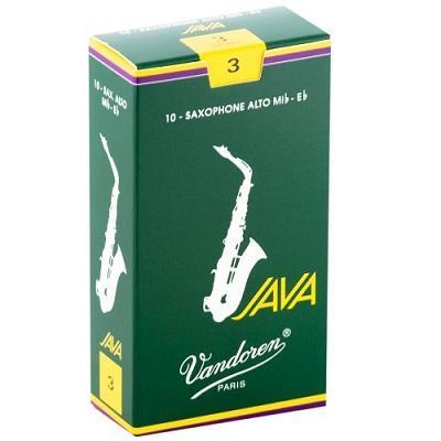 Vandoren Java Green Alto Saxophone Reeds Box of 10-Alto Saxophone Reeds-Vandoren-Engadine Music