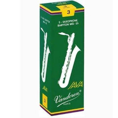 Vandoren Java Green Baritone Saxophone Reeds Box of 5