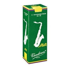Vandoren Java Green Tenor Sax Reeds Box of 5