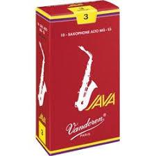 Vandoren Java Red Alto Saxophone Reeds Box of 10