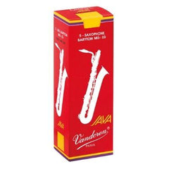 Vandoren Java Red Baritone Saxophone Reeds Box of 5