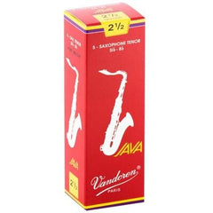 Vandoren Java Red Tenor Saxophone Reeds Box of 5-Tenor Saxophone Reeds-Vandoren-Engadine Music