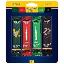 Vandoren Jazz Mix Soprano Sax Reeds Pack of 4